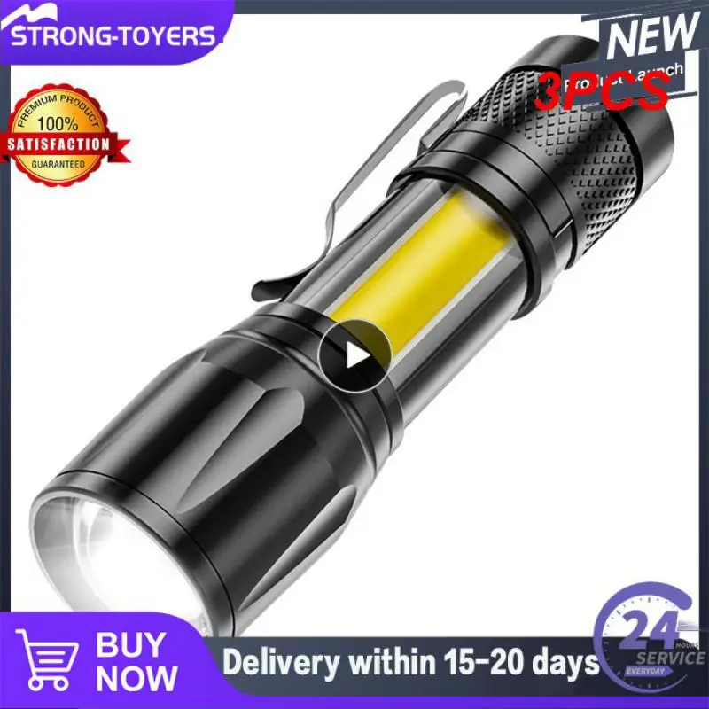 

3 шт., фонарик с аккумулятором