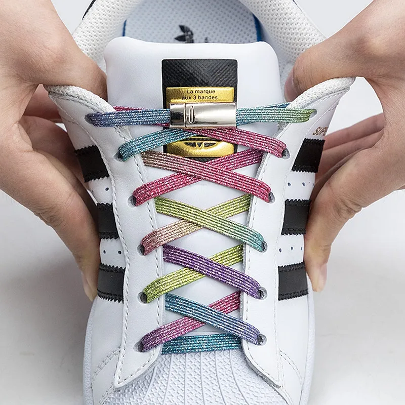 Magnetic Shoelaces Colorful Elastic No 