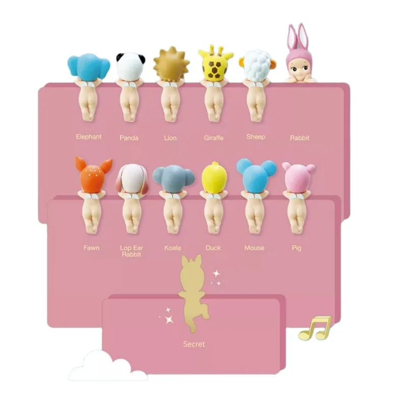 

Фигурка хиппера Sonny Angel из аниме «Q Version», Мультяшные куклы, детские игрушки, детский подарок на день рождения, украшение интерьера автомобиля для ТВ-экрана