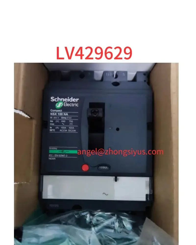 

The new molded case circuit breaker NXS100NA3P load switch LV429629