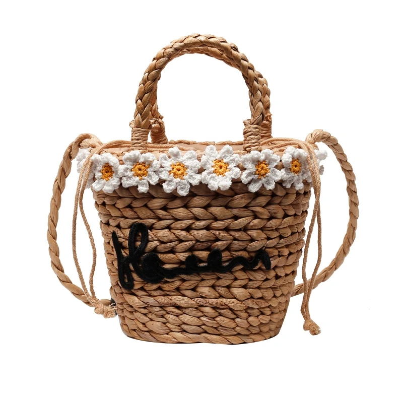 

Hobo Women's Straw Beach Tote Bag Woven Summer Bags Bohemian Vacation Casual Handbag Shoulder Handbags