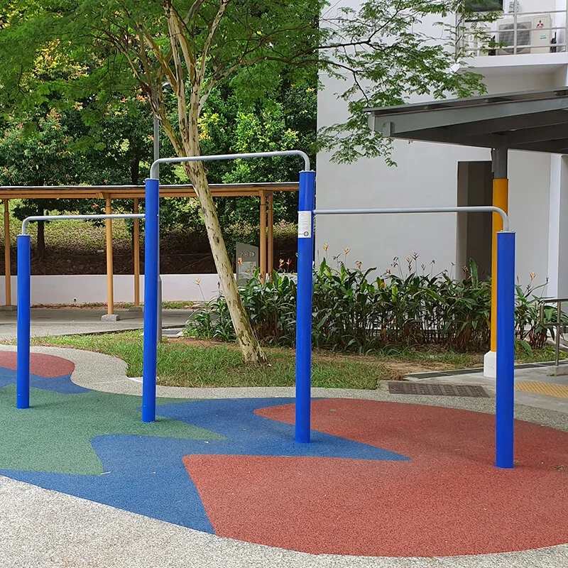 Outdoor Good-looking Park Public Exercise Gym Equipment Horizontal Bars
