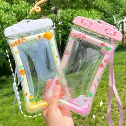 Waterproof Cartoon Phone Pouch Drift Diving Swimming Bag Underwater Dry Bag Case Cover For Phone Water Sports Beach Pool Skiing