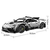 Technicial Racing Silver Cart 61503 Merce AMG ONE Model 3295PCS 1:8 with motor Building Blocks Gift for Adults and Kids Birthday 6