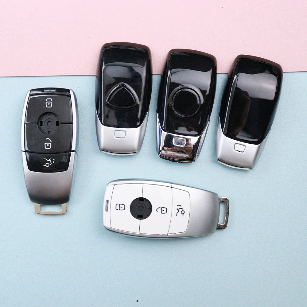 กุญแจรถ Fob กรณีเชลล์สําหรับ Mercedes Benz E Class E200 E260 E300 E320 W205 W213 W177 W222 สําหรับ Maybach สําหรับ AMG