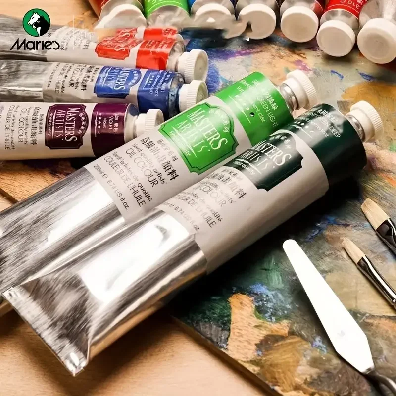 Marie's 200ml Oil Paint (6.75 oz) Jumbo Tubes 1