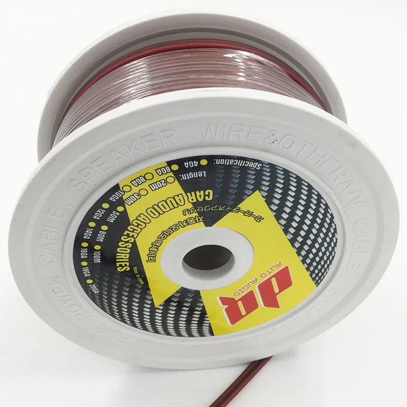 OFC 12/14GA Cable Car Audio Cable 13.6 for Truck 6.5 Car Audio Braided Speaker Amplifier 5000 Watt Amplifier Accessories