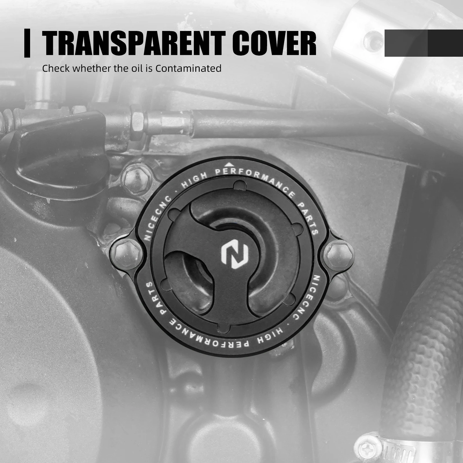 Für Kawasaki KLR650 KLR650 1987-2014 2015 2016 2017 2018 2019 2020 2021 2022 2023 2024 Motoröl Filter Abdeckung – Detail 3