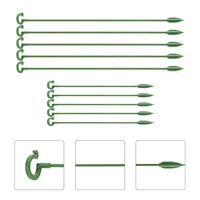 10pcs Plastic Plant Supports Flower Stand Reusable Protection Fixing Tool Gardening Supplies for Vegetable Holder Bracket 2