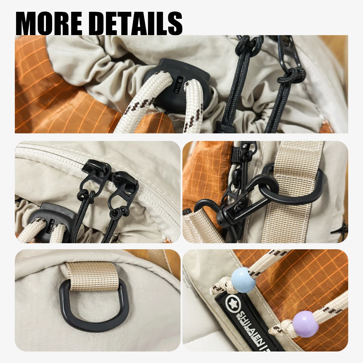 Fashionable Commuter Crossbody Bag Mobile Phone Bag Lightweight Multi-Functional Chest Bag Large Capacity Water Cup Waterproof Shoulder Bag Water Bottle Bag Outdoor Sports Hiking