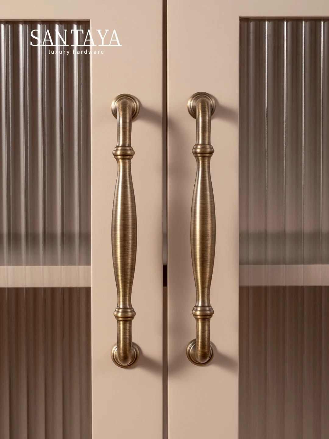 Antique Brass Cabinet Pulls 4