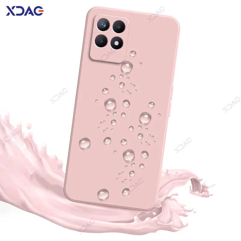 Luxurious 360° Soft Silicone Square Back Cover