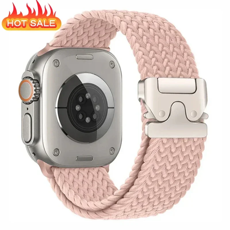 Braided Solo Loop Strap for Smartwatch - Stylish and Comfortable Bracelet Band