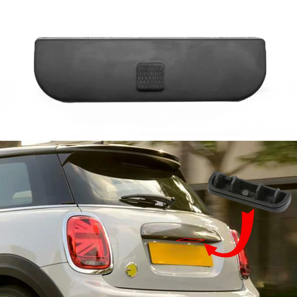 Auto Hinten Tür Tailgate Trunk Griff Schalter Abdeckung Taste Kappe Deckel  Pads für BMW MINI Cooper S R56 R57 R58 r59 Zubehör