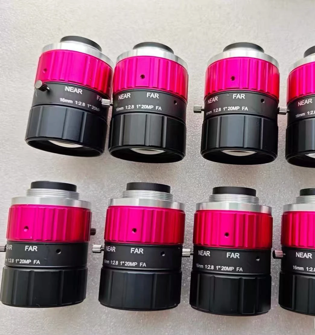 쿨렌스 1인치 센서 20MP C 마운트 산업용 렌즈 50mm 1:2.8 MFA110-H50 FA 렌즈 상태 양호 35mm 25mm 옵션 가능