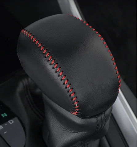 Toyota RAV4 2019 2020 2021 RAV 4 XA50 PU Leather Car Gear Shift Head Cover Trim Decoration Sticker Case Auto Accessories
