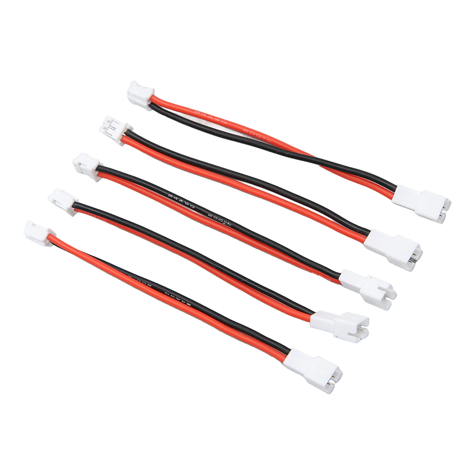 PH2.0 2P male to female cable 3.6in length for 1/24 RC crawler