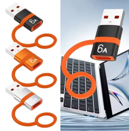 High-Speed USB A to C Charging Adapter - Durable and Reliable Converter