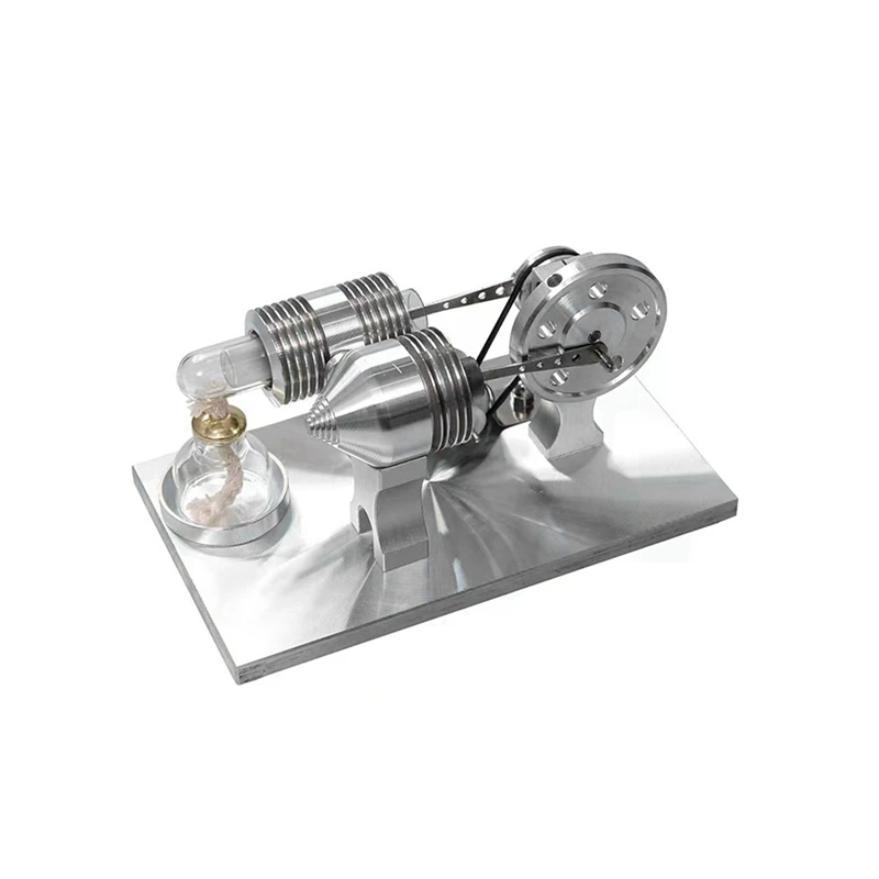 

Stirling Balanced Engine Model Toy Can Start Fuel Mini Metal Assembled Toy Physics Experimental Education Aids