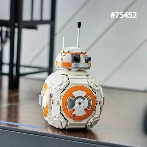 새로운 MOC 플래닛 시리즈 빌딩 블록 세트, BB-8 기계식 간호 로봇 장난감 크리스마스 생일 선물