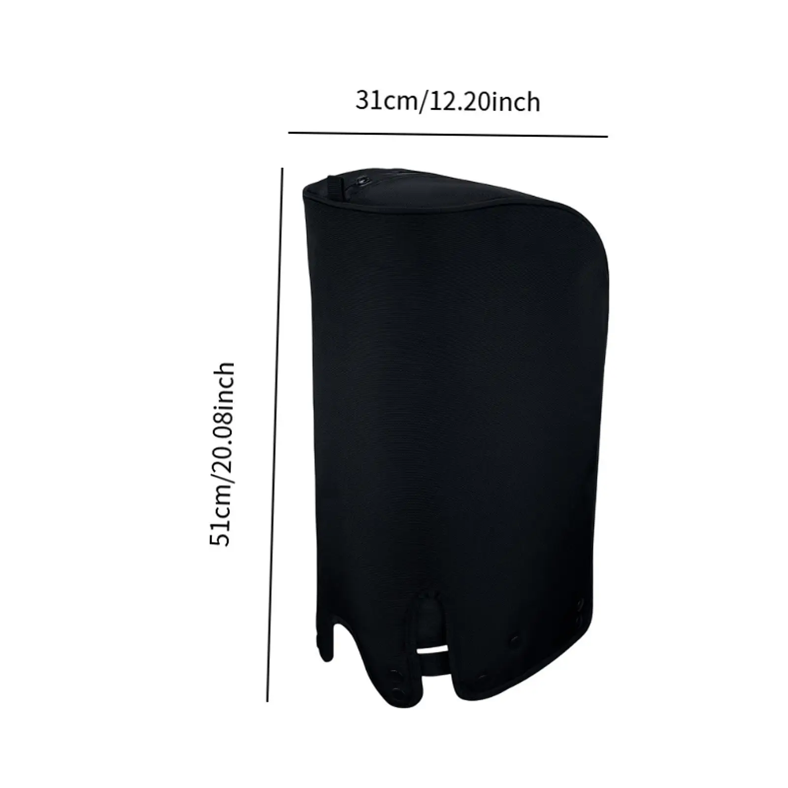 Golf Travel Bag Cover Sturdy Water Resistant Lightweight Padded Cover for Outdoor Driving Range Travel Men Women Golf Supplies