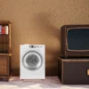 Mini House Layout Prop Miniature Washing Machine Model Dollhouse DIY Toy Portable 5