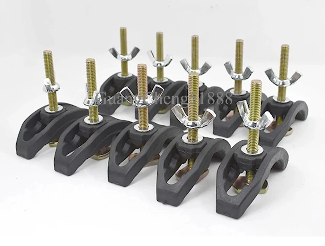 Parallel Clamping Block Set Milling Machine Cover 5 pcs CNC Milling Engraving Machine Pressing Plate Clamp Fixture T-Slot Parts