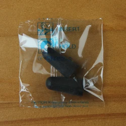 3D Contoured Sleep Eye Mask - Light Blocking & Adjustable - Black (1Pc Earplugs)