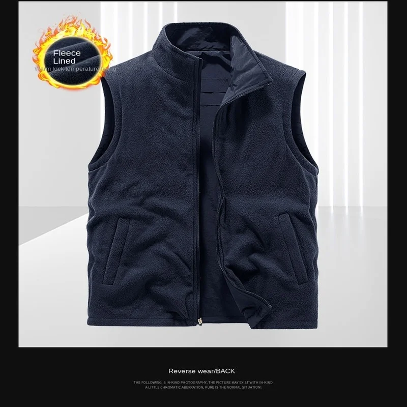Men's Sleeveless Jacket Climbing Vest Men Work Plus Size Outerwear Tactical Military Winter Padded Heater Large MAN Jackets Male
