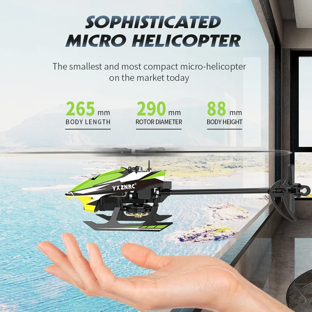 powerful and durable RC helicopter model