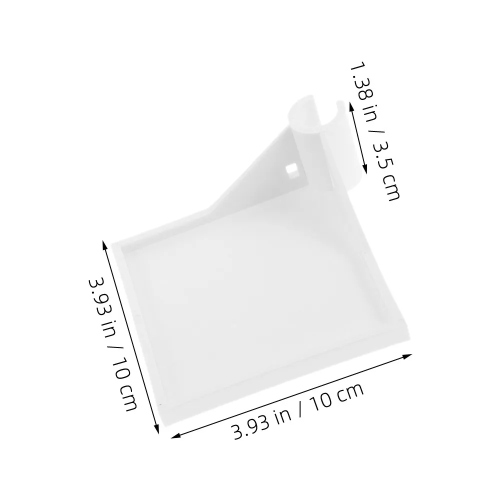 헤비 듀티 재배 텐트 코너 브래킷, 습도계 카메라 선반 마운트, 실내 정원 장비 보관용 안정적인 지지대