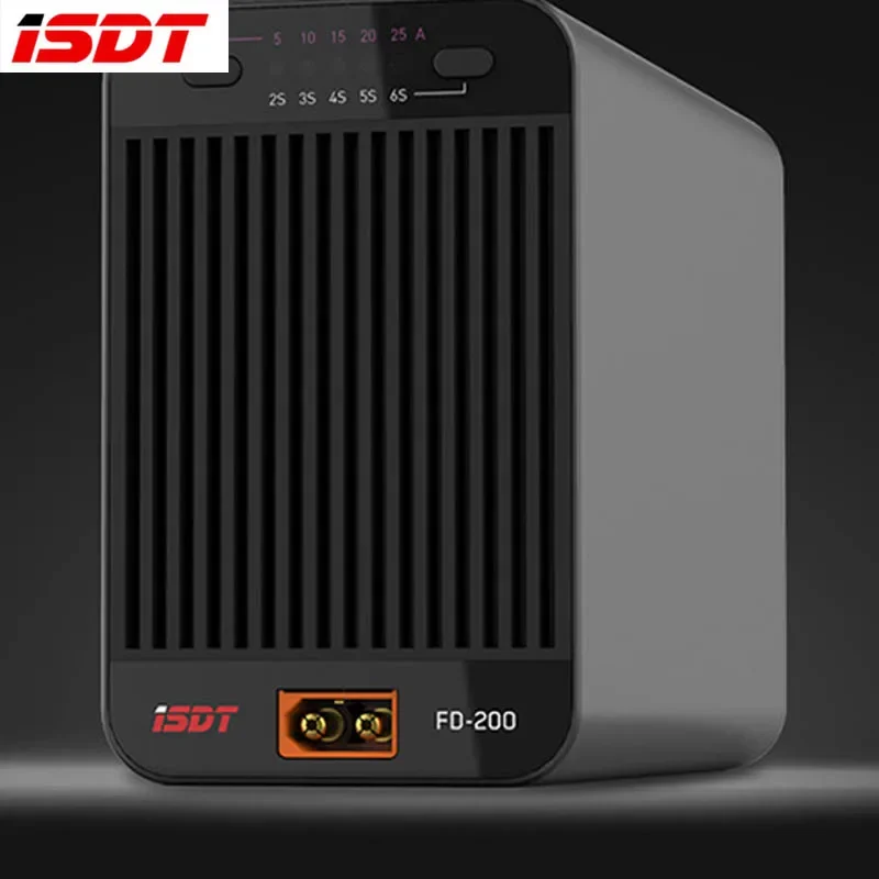 ISDT FD-200 200W 25A Support 2-8S Lipo Battery Wireless APP Control Discharger for RC Drone Car Boat Spare Parts 3