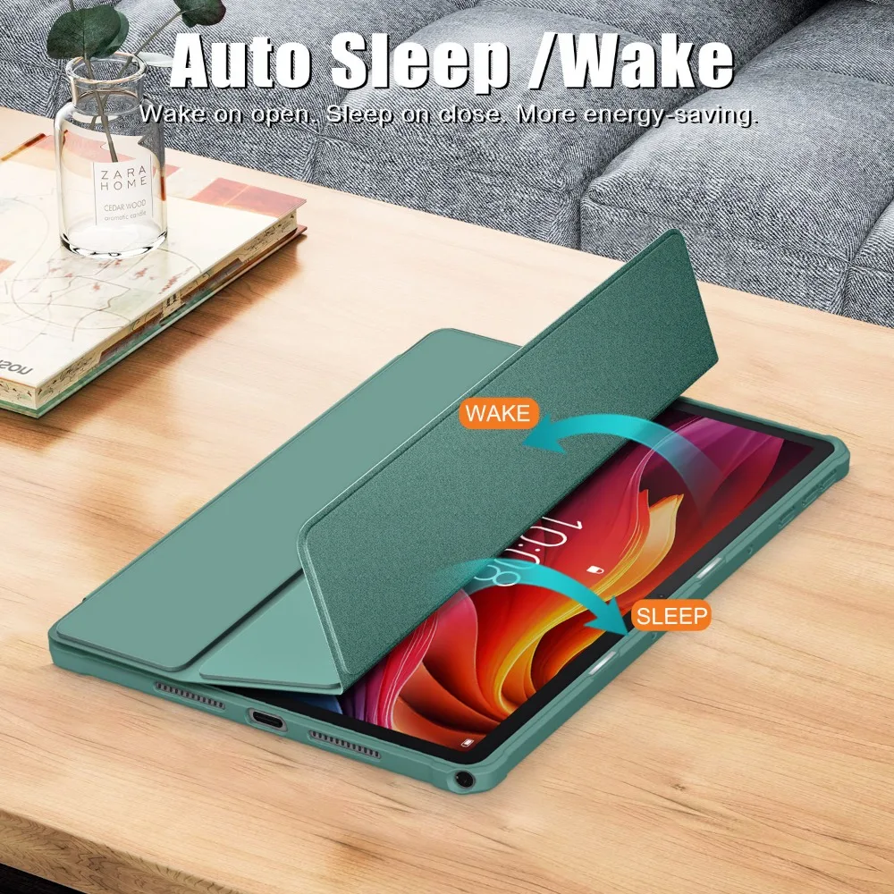 Enhanced Protective Magnetic Folding Stand Case
