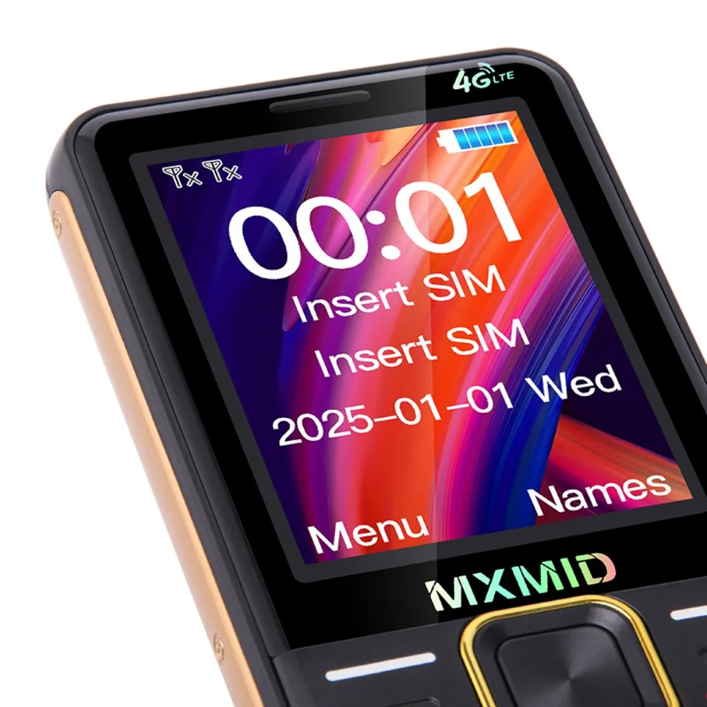 UNIWA MXMID G880 PRO 4G Feature Phone Russian Keyboard for Elder 2.4 Inch LCD  Fronts Big Volume Big Flashlight 6800mAh Battery