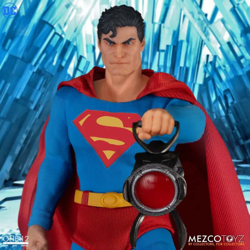 mezco one12 スーパーマン Mezco Toys DC Comics Figurka 1/12 Superman - Man of Steel