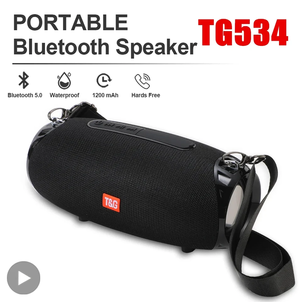 Subwoofer Bluetooth Speaker Portable Sound Box Music Wireless Woofer Bass Computer PC TV Radio FM 10W_voghion.com