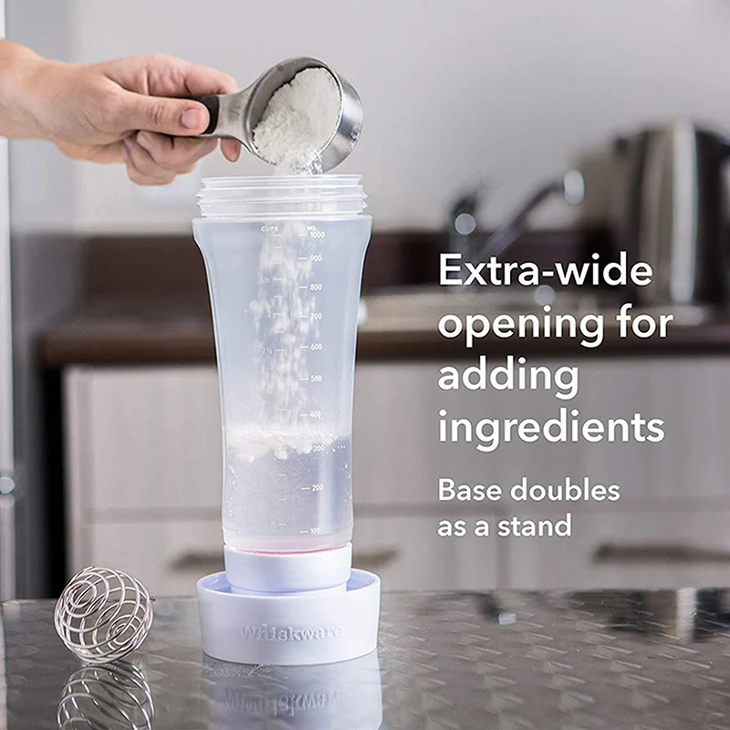 waffle Crepes Dispenser di proteine in polvere succo di frutta SB Home Batter Mixer Bottiglia da 500 ml per pancake frullatore 