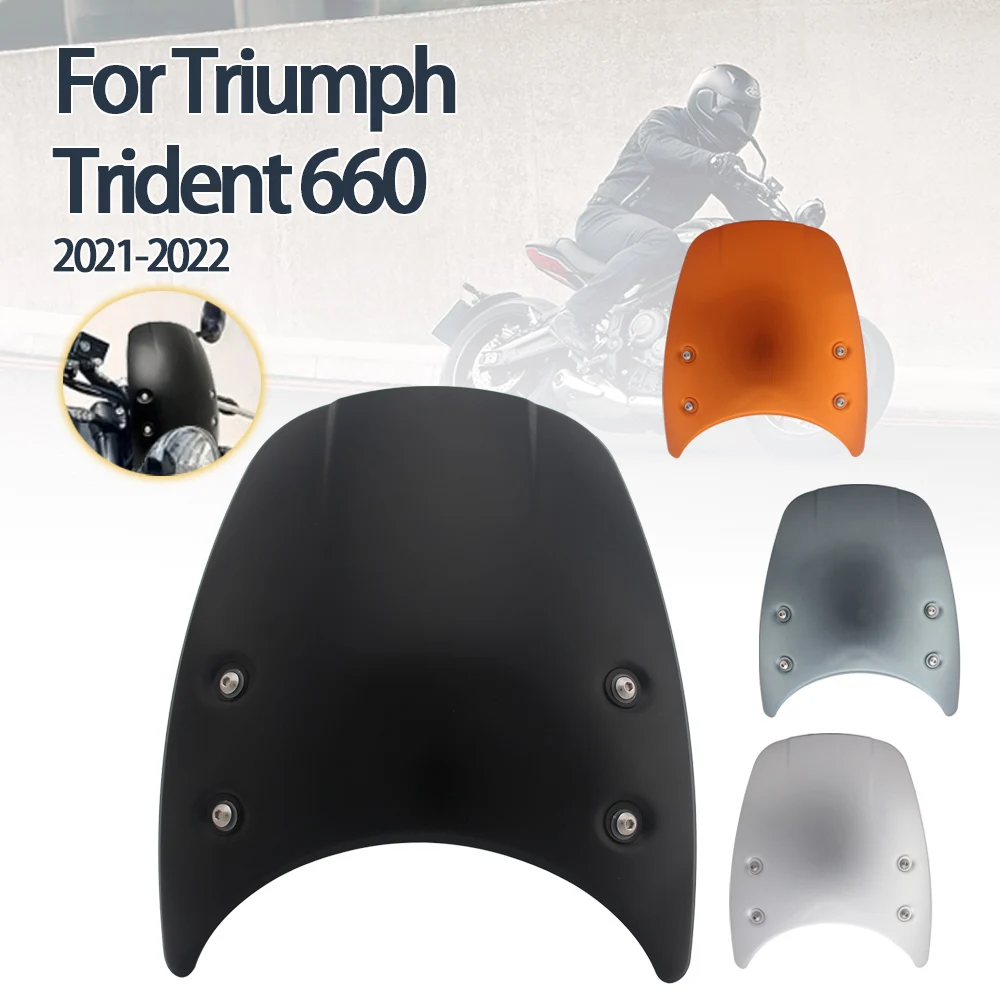 Deflectores Viento Moto Para Triumph Trident 660 2018-2022