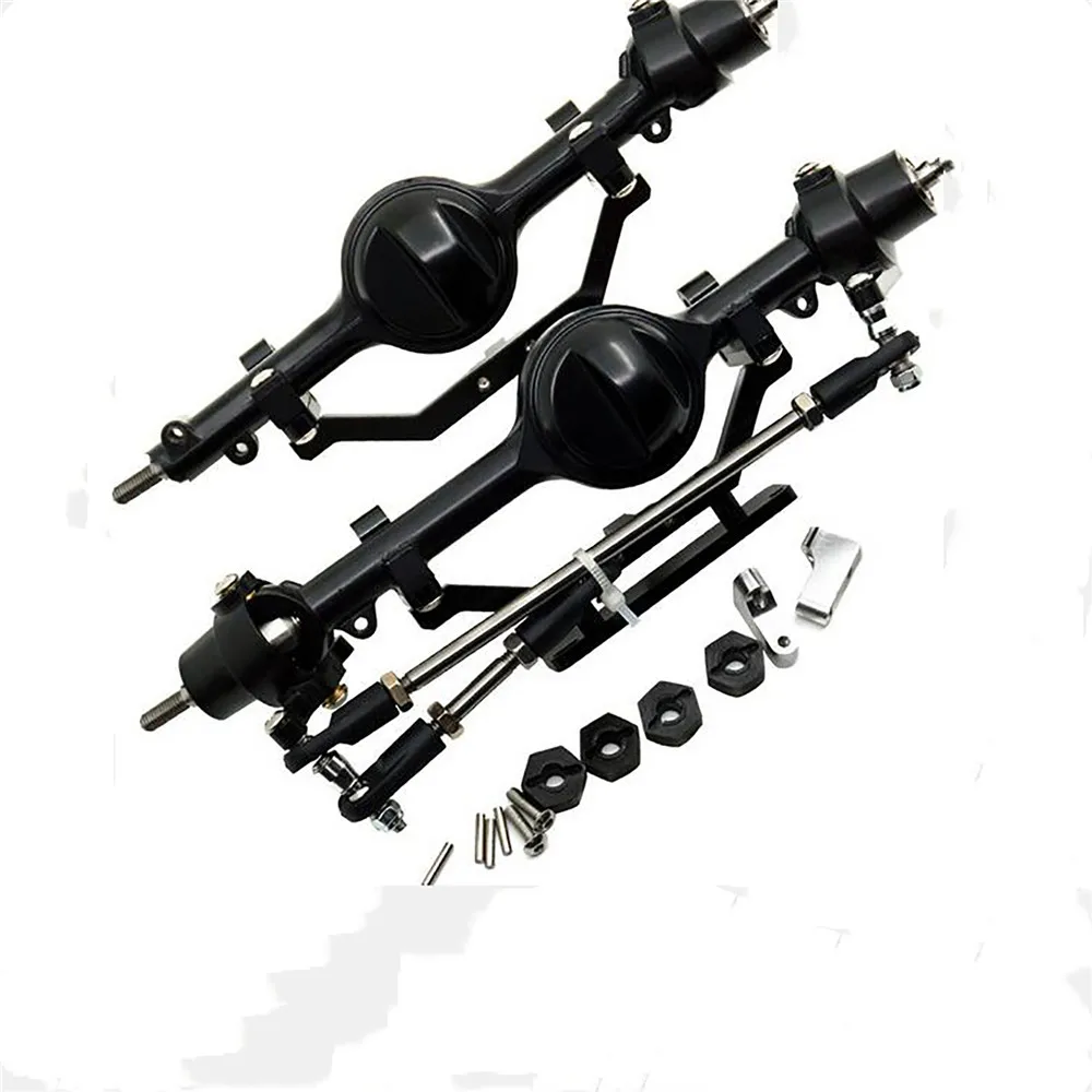 Universal Metal Front Rear Axle Set for 1/10 D90 D110 TF1/2 RC 4WD Crawler Car Modification Parts