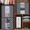 Clothes Quilt Storage Bag Moisture-Proof Dustproof Storages Non-Woven Quilt Organizes Mobile Clothes Bed Bottom 3