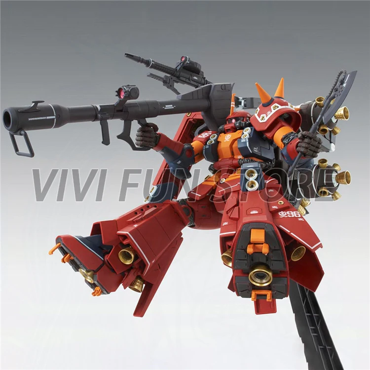 ロボット MG MS-06R Zaku II Psycho Zaku Ver.Ka bandai-ban2339750-mg-ms-06r-