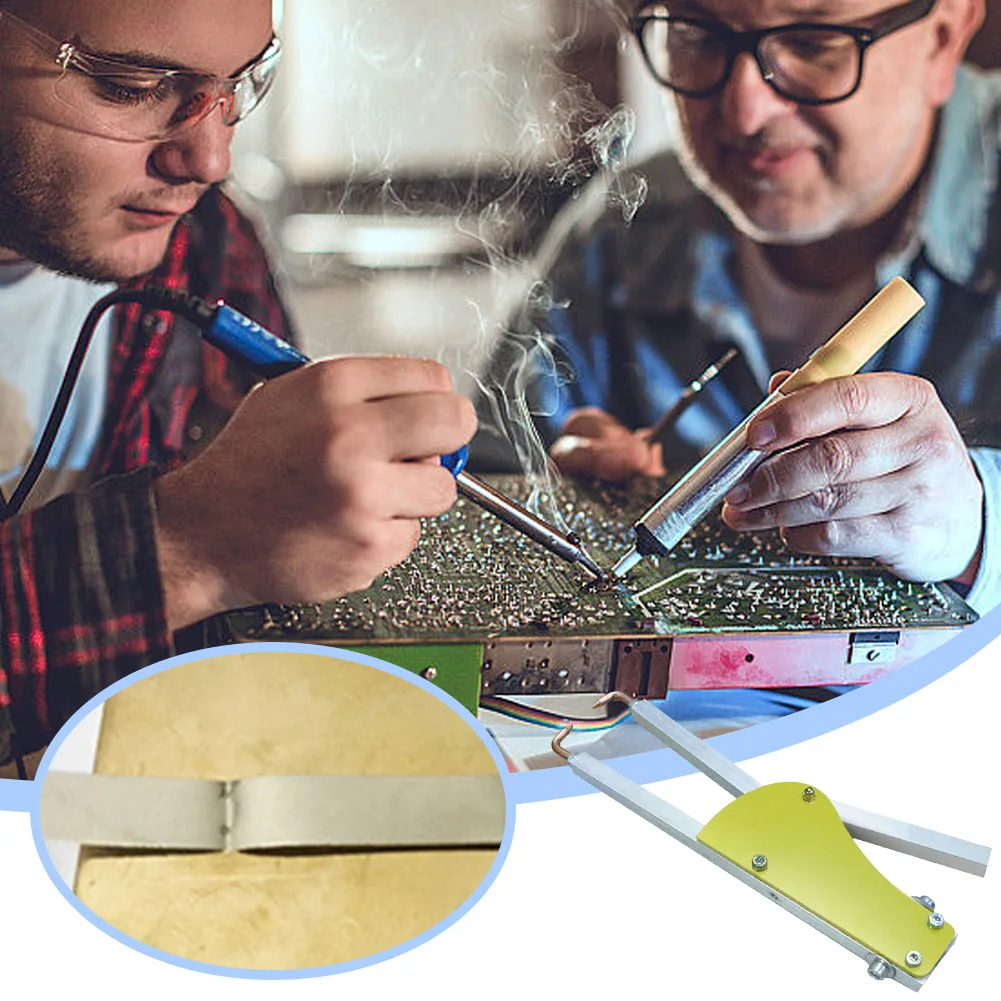 Epoxy Board Butt-Soldering Tongs Solder Pen Pressure Adjustable Epoxy Board Pen Butt Soldering Tong Tools for 18650 Spot Weld 4