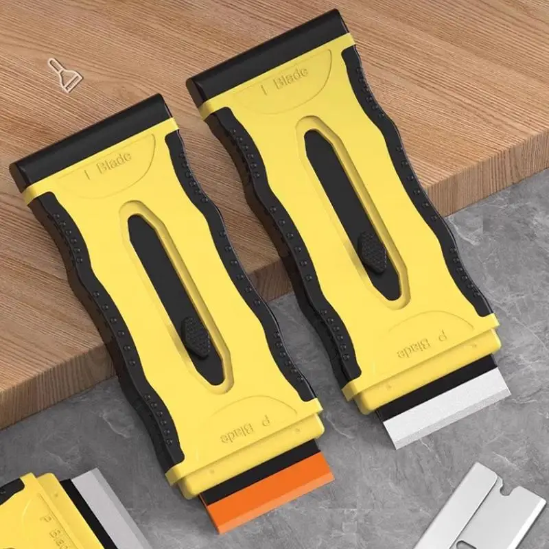 Car Sticker Remover Window Scraper With 20 Cutters Stovetop Scraper Tools Label Remover Quick Cleaning Decal Sticker Remover 4