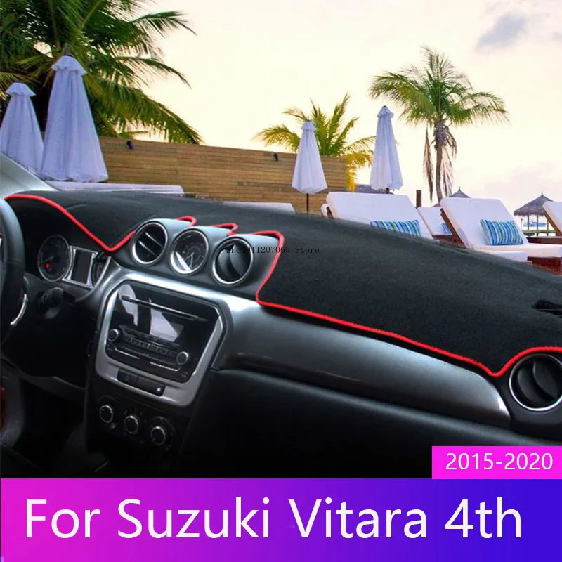 Автомобильный коврик для приборной панели Suzuki Vitara LY от солнца инструкционная