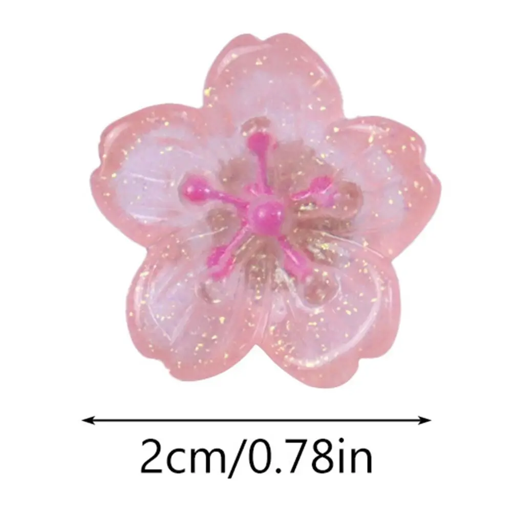 10/20/30Pcs 홈 인테리어 크리 에이 티브 사쿠라 푸시핀 DIY 3D 보드 푸시 핀 귀여운 재사용 가능한 장식 스터드 사진 벽 장식
