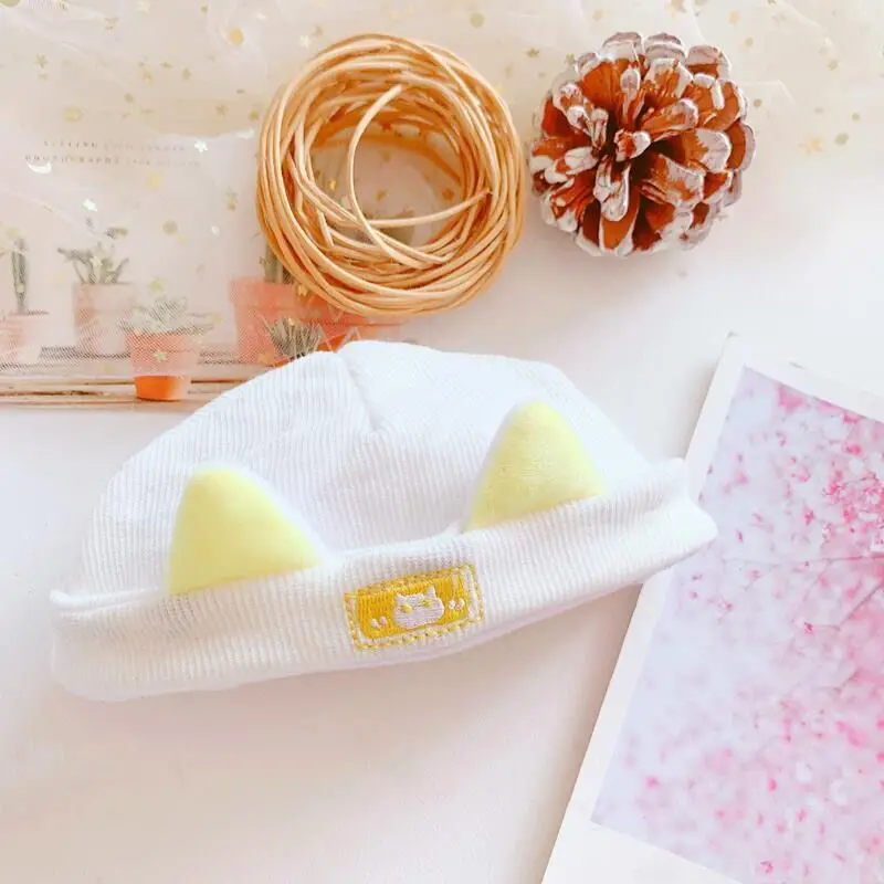 Cat Claw Vest Hat Sweater 20cm Set 20cm Baby Clothes Star Cotton Doll Doll Dressing