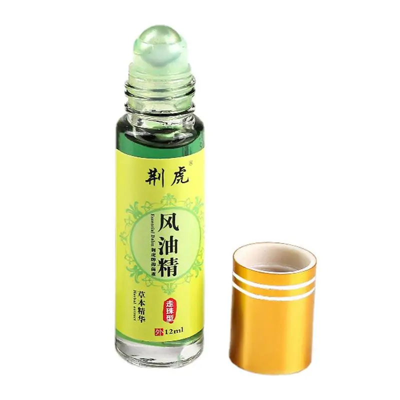 Peppermint Essential Oil Roll On Migraine Essential Oil Built-in Roller Ball for Aromatherapy Relaxation Headache