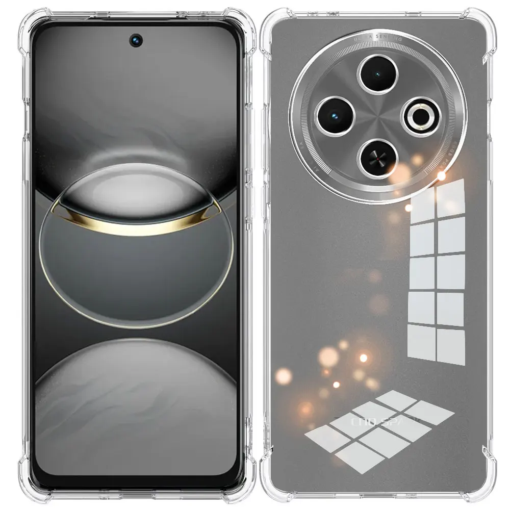 Shockproof Airbag Clear TPU Phone Case - Soft Silicone Protective Bumper Cover