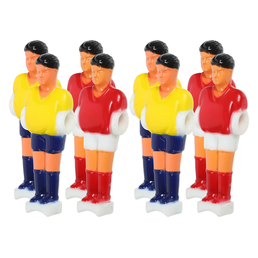 축구 로봇 축구 풋볼 선수 장난감, 소형 게임 PVC 조각상 선수 인형, 책상 피규어 탁상 플레이어, 8 개