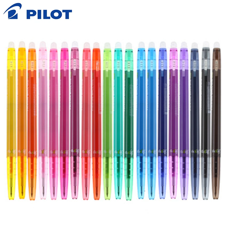 pcs Pilot Frixion Lfbs 18uf Ball Bead Ultra Thin Press Hot Erasable Gel Pen 0 38mm Stationery Writing Supplies Pen Digitizer Pen Koreaink Cartridge Empty Hp Aliexpress